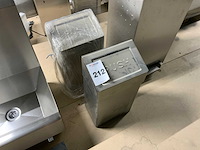 Qbicline wastrog, afvalbakken en papierdispenser - afbeelding 7 van  9