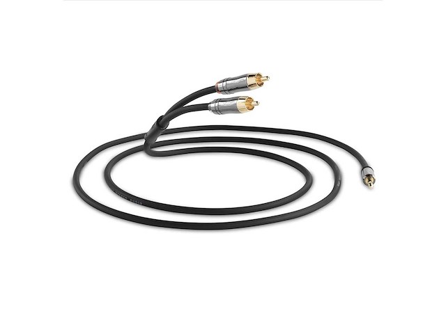 Qed audio j2p 3m audiokabel (3x) - afbeelding 1 van  3