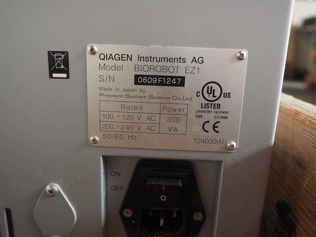 Qiagen - ez 1 - workstation (3x) - afbeelding 7 van  7