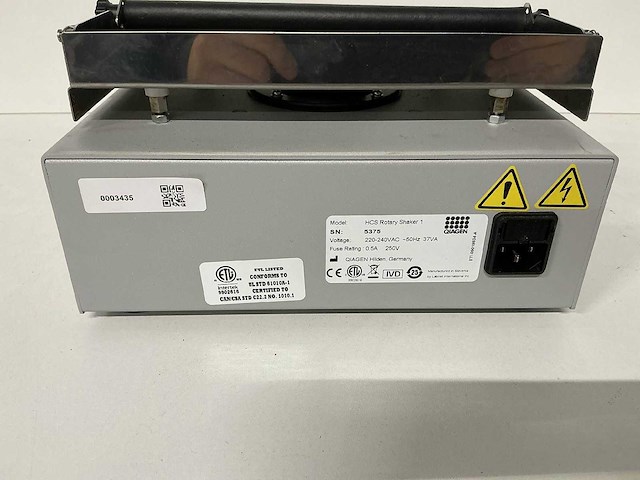 Qiagen - hcs rotary shaker 1 - schudder - afbeelding 2 van  2