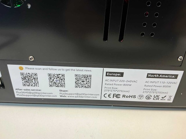 Qidi tech x-plus3 overige printers en copiers - afbeelding 8 van  9
