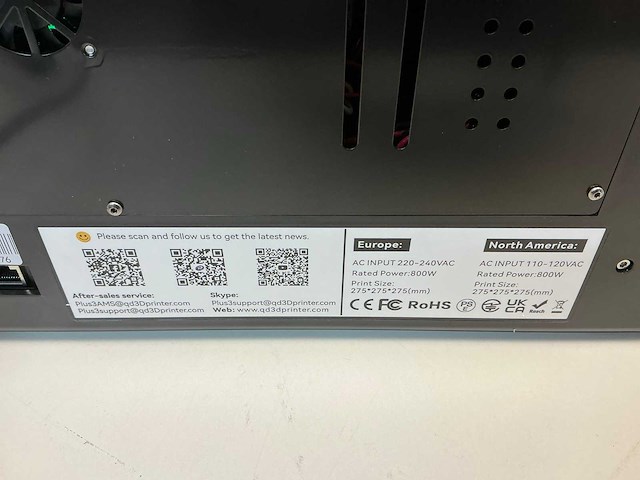 Qidi tech x-plus3 overige printers en copiers - afbeelding 7 van  8