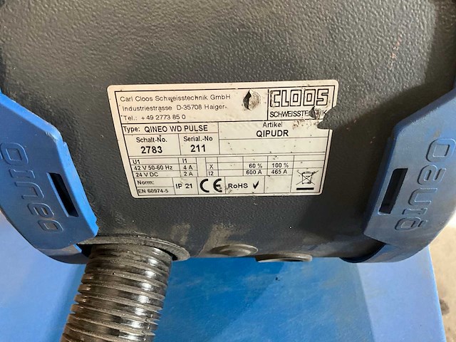 Qineo pulse 450 mig/mag puls lasapparaat - afbeelding 9 van  10