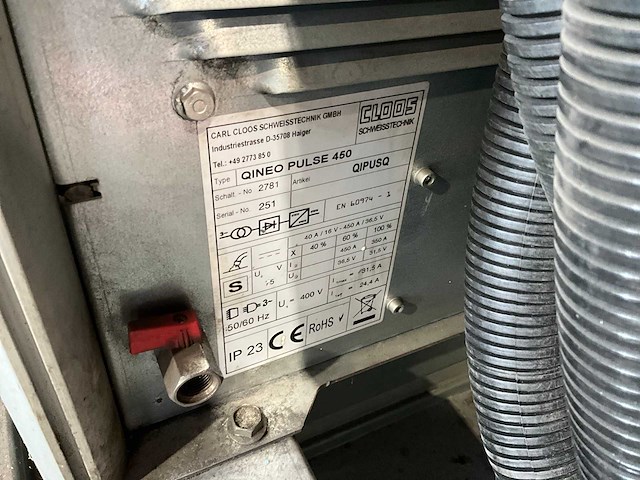 Qineo pulse 450 mig/mag puls lasapparaat - afbeelding 9 van  10