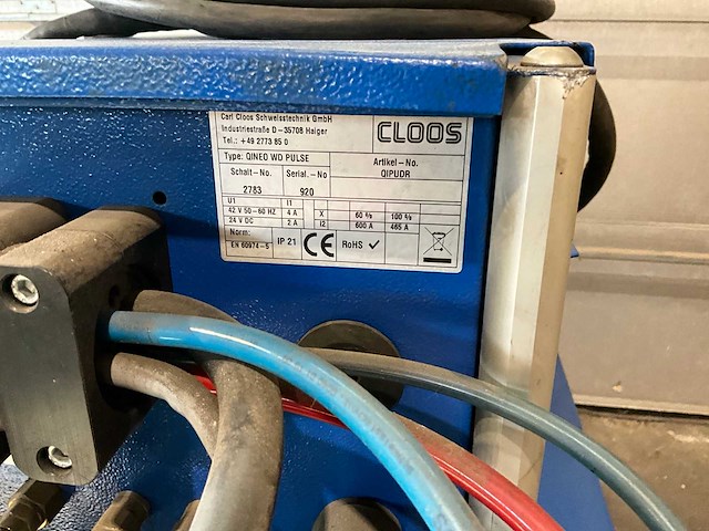 Qineo pulse 450 mig/mag puls lasapparaat - afbeelding 11 van  12