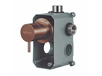 Qisani - flow - 2-weg omstel afbouwdeel - copper - afbeelding 2 van  3