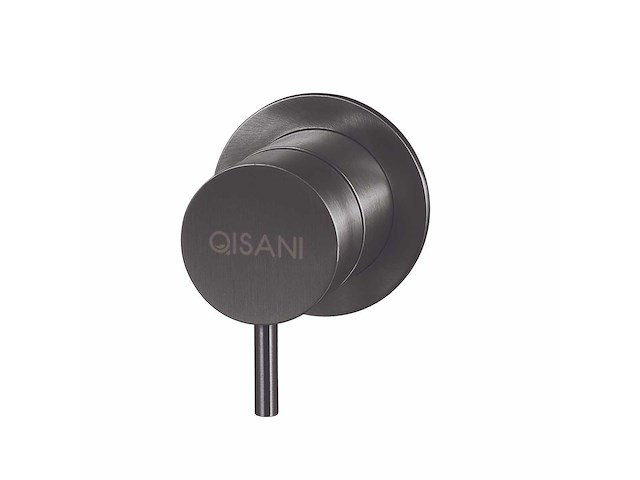 Qisani - flow - 2-weg omstel afbouwdeel - gun metal - afbeelding 1 van  5
