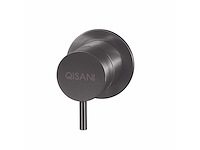 Qisani - flow - 2-weg omstel afbouwdeel - gun metal - afbeelding 1 van  5