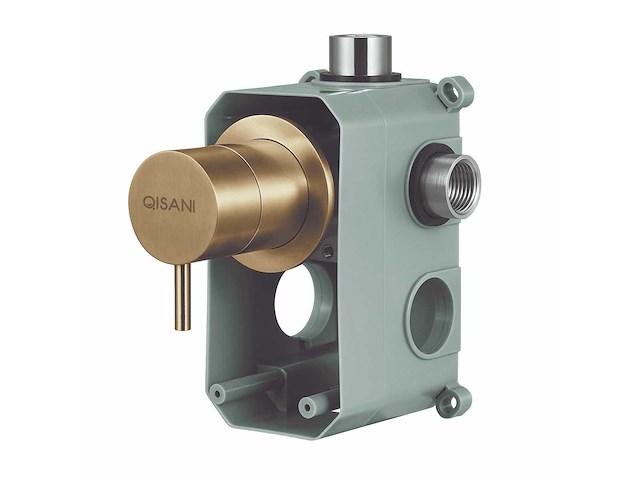 Qisani - flow - 2-weg omstel afbouwdeel - light gold - afbeelding 2 van  3