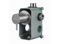 Qisani - flow - 2-weg omstel afbouwdeel - rvs - afbeelding 2 van  3