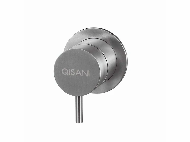 Qisani - flow - 2-weg omstel afbouwdeel - rvs - afbeelding 1 van  5