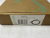 Qisani - flow - anti-twist doucheslang - gun metal 150 cm - afbeelding 2 van  3