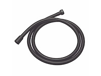Qisani - flow - anti-twist doucheslang - zwart 150 cm - afbeelding 1 van  2