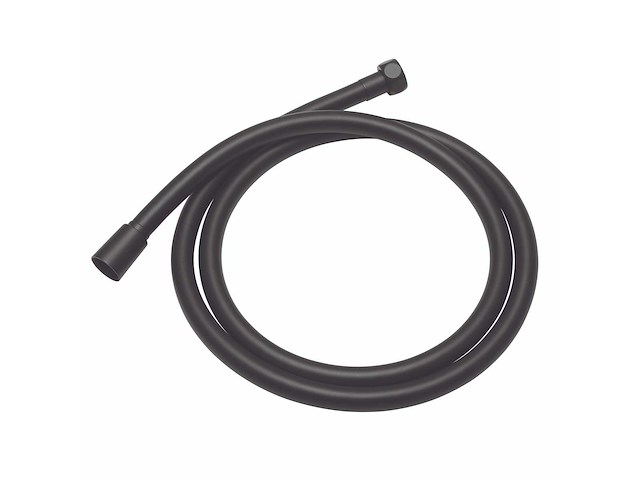 Qisani - flow - anti-twist doucheslang - zwart 150 cm - afbeelding 1 van  4