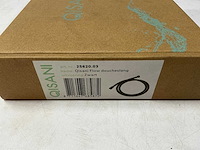 Qisani - flow - anti-twist doucheslang - zwart 150 cm - afbeelding 3 van  4