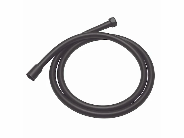 Qisani - flow - anti-twist doucheslang - zwart 150 cm - afbeelding 1 van  4