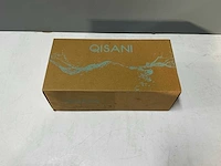Qisani - flow - badplug en vulcombinatie - gun metal - afbeelding 4 van  4