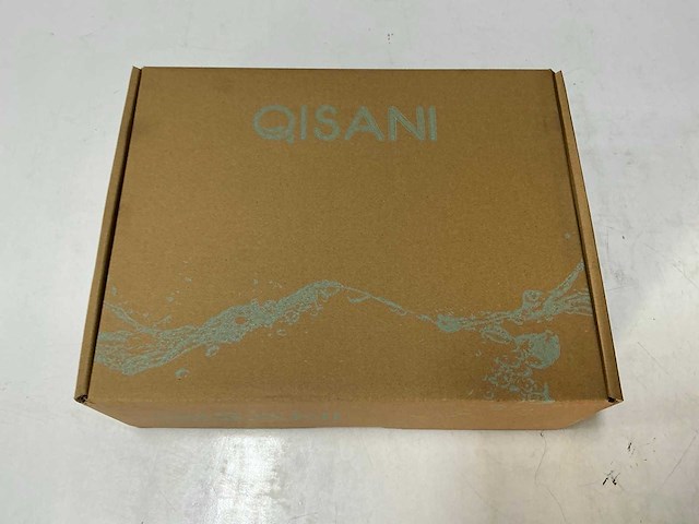 Qisani - flow - badthermostaat - gun metal - afbeelding 3 van  3