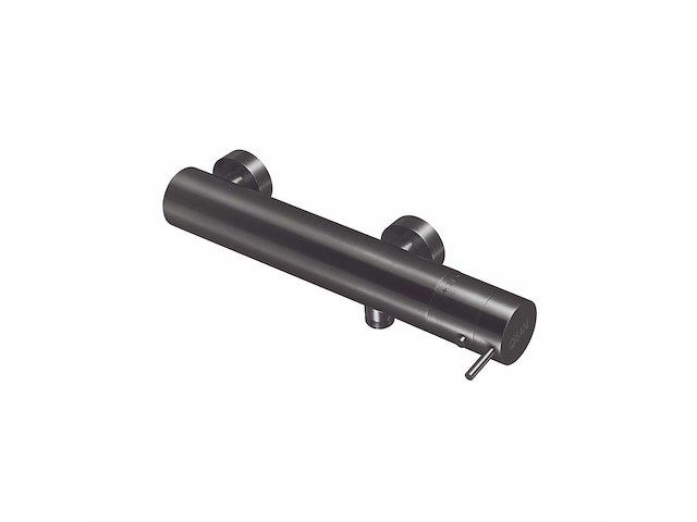 Qisani - flow - douchethermostaat - gun metal - afbeelding 1 van  3