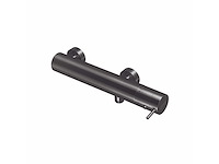 Qisani - flow - douchethermostaat - gun metal - afbeelding 1 van  3