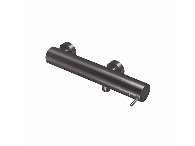 Qisani - flow - douchethermostaat - gun metal - afbeelding 1 van  3