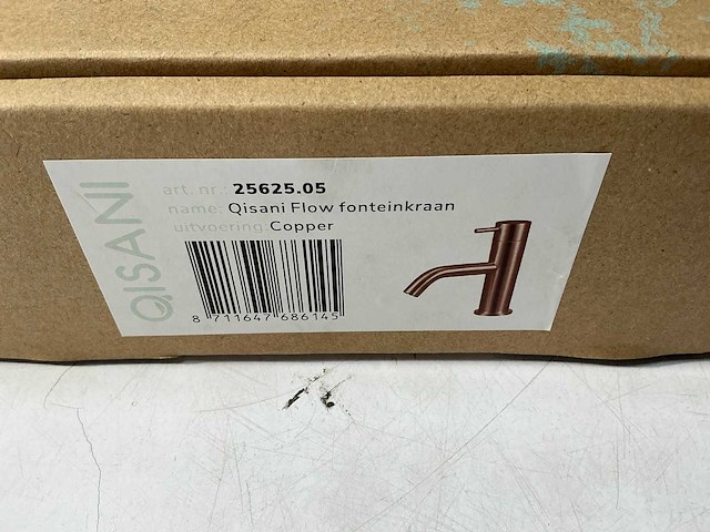 Qisani - flow - fonteinkraan - copper - afbeelding 3 van  4