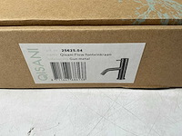 Qisani - flow - fonteinkraan - gun metal - afbeelding 3 van  4