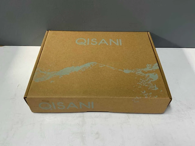 Qisani - flow - fonteinkraan - gun metal - afbeelding 4 van  4