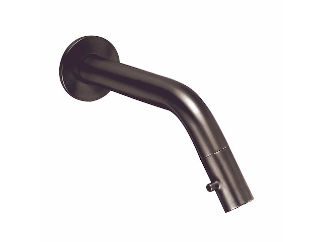 Qisani - flow - fonteinkraan inbouw - gun metal - afbeelding 1 van  2