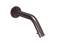 Qisani - flow - fonteinkraan inbouw - gun metal - afbeelding 1 van  2