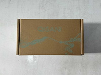 Qisani - flow - fonteinkraan inbouw - gun metal - afbeelding 4 van  4
