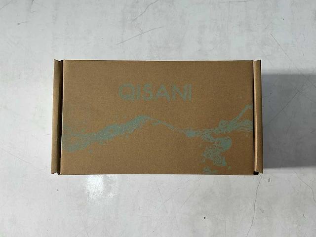 Qisani - flow - fonteinkraan inbouw - gun metal - afbeelding 2 van  4