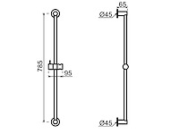 Qisani - flow - glijstang - copper - afbeelding 2 van  2