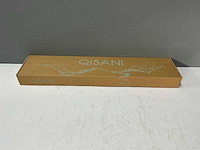 Qisani - flow - glijstangset - rvs - afbeelding 4 van  5