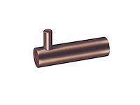 Qisani - flow - handdoekhaak - copper - afbeelding 1 van  2