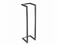 Qisani - flow - handdoekhouder - gun metal