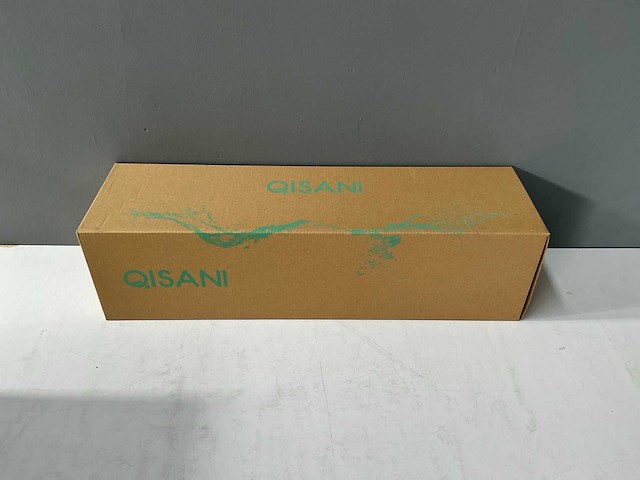 Qisani - flow - handdoekhouder - zwart - afbeelding 4 van  4