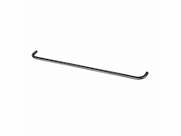 Qisani - flow - handdoekrek - gun metal 60 cm