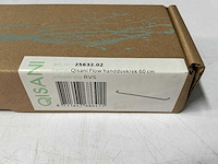Qisani - flow - handdoekrek - rvs 60 cm - afbeelding 3 van  4