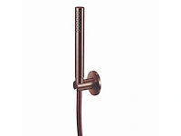 Qisani - flow - handdouche met houder en slang - copper