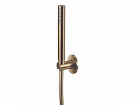 Qisani - flow - handdouche met houder en slang - gold