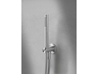 Qisani - flow - handdouche met houder en slang - rvs - afbeelding 2 van  3