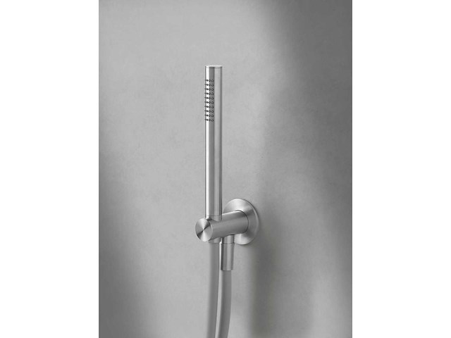 Qisani - flow - handdouche met houder en slang - rvs - afbeelding 2 van  5