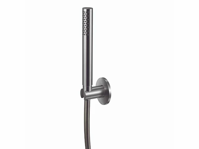 Qisani - flow - handdouche met houder en slang - rvs - afbeelding 1 van  5