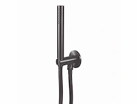 Qisani - flow - handdouche met wateraansluiting - gun metal