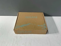 Qisani - flow - handdouche met wateraansluiting - zwart - afbeelding 4 van  4