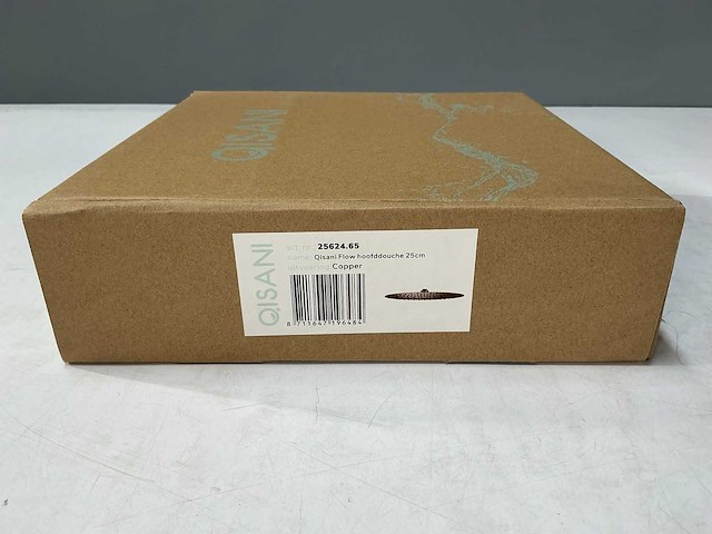 Qisani - flow - hoofddouche - copper 25 cm - afbeelding 2 van  3