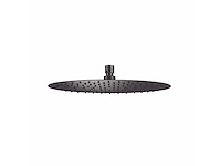 Qisani - flow - hoofddouche - gun metal 25 cm