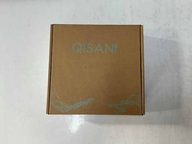Qisani - flow - hoofddouche - gun metal 25 cm - afbeelding 3 van  3