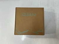 Qisani - flow - hoofddouche - gun metal 25 cm - afbeelding 3 van  3